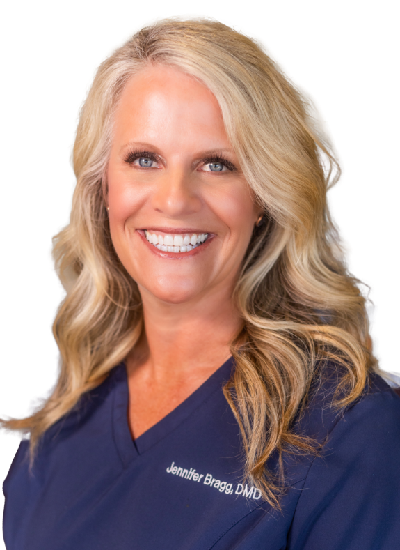 Cumming sleep dentist Doctor Jennifer Sherwood Bragg smiling