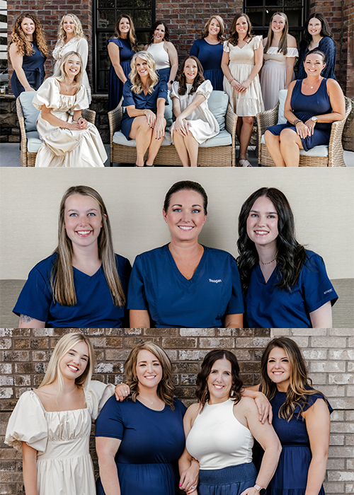 Collage of Cumming sleep dental team members at Sleep Forsyth